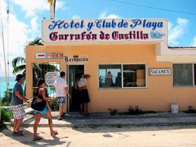 Hotel and Club in  Playa Mujers with an image of the bottled water [garafon] of Castilla, Mexico – Best Places In The World To Retire – International Living